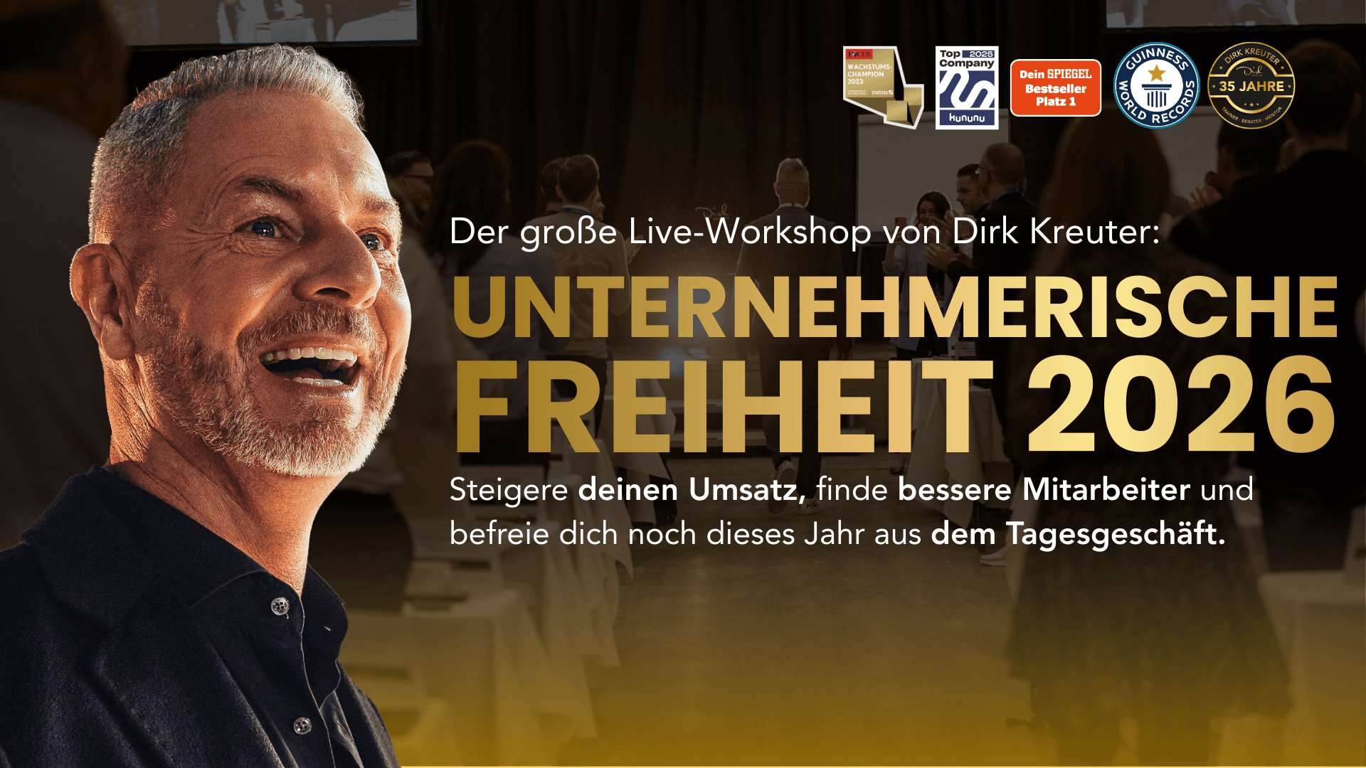 Kostenloses Webinar mit Dirk Kreuter – Jetzt anmelden und Verkaufs-Strategien lernen